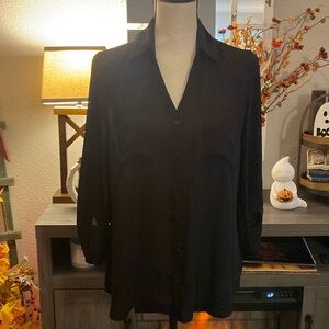 Black by & by blouse women’s size: L